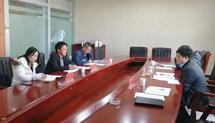 云南省委军民融合办到云煤（天博）集团交流学习