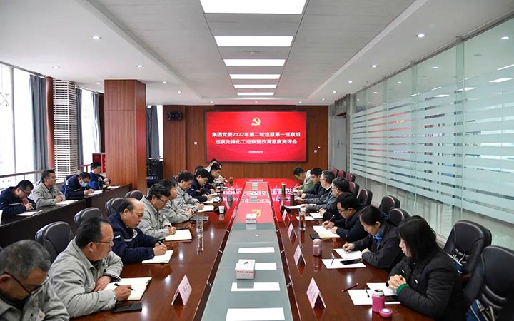 云煤（天博）集团党委巡察办到先锋化工公司督导检查巡察整改事情