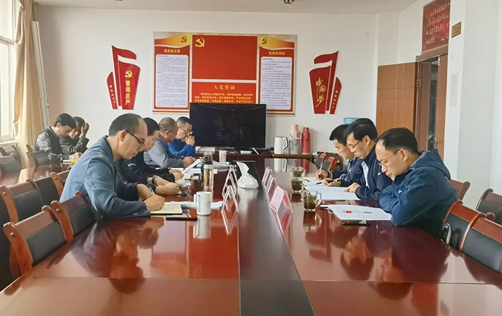【主题教育】云煤（天博）集团党委副书记、副董事长、总司理高建嵩到石油化工供销公司开展主题教育调研