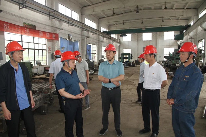 【主题教育】云煤（天博）集团党委副书记、工会主席王鑫一行到后所煤矿开展主题教育调研