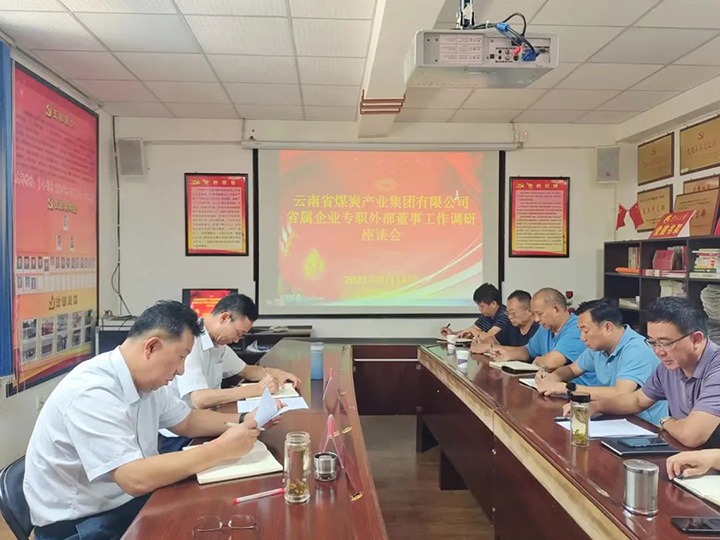 【主题教育】云煤（天博）集团专职外部董事寸延峰到源能矿山建设公司调研