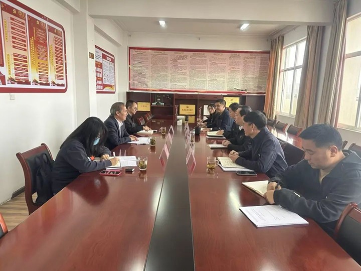 【下层调研】云煤（天博）集团党委委员、纪委书记翁立志到云南石油化工供销公司开展调研指导事情