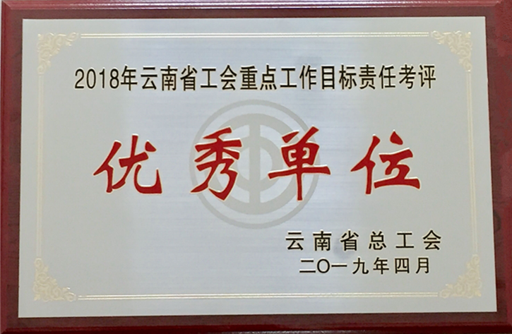 天博集团工会获2018年度省总重点事情目的责任考评优异单位_副本_副本 - 副本.png